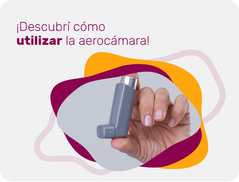 Instructivo de cómo utilizar la aerocámara imagen